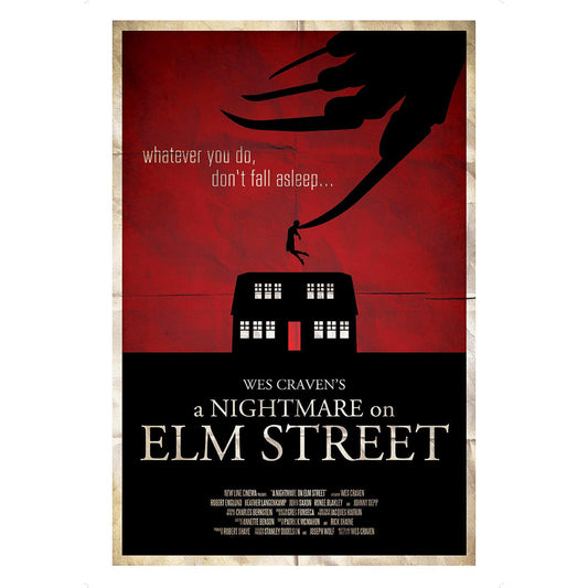 A Nightmare on Elm Street 12"x17" Movie Poster (Nerd Block Exclusive)