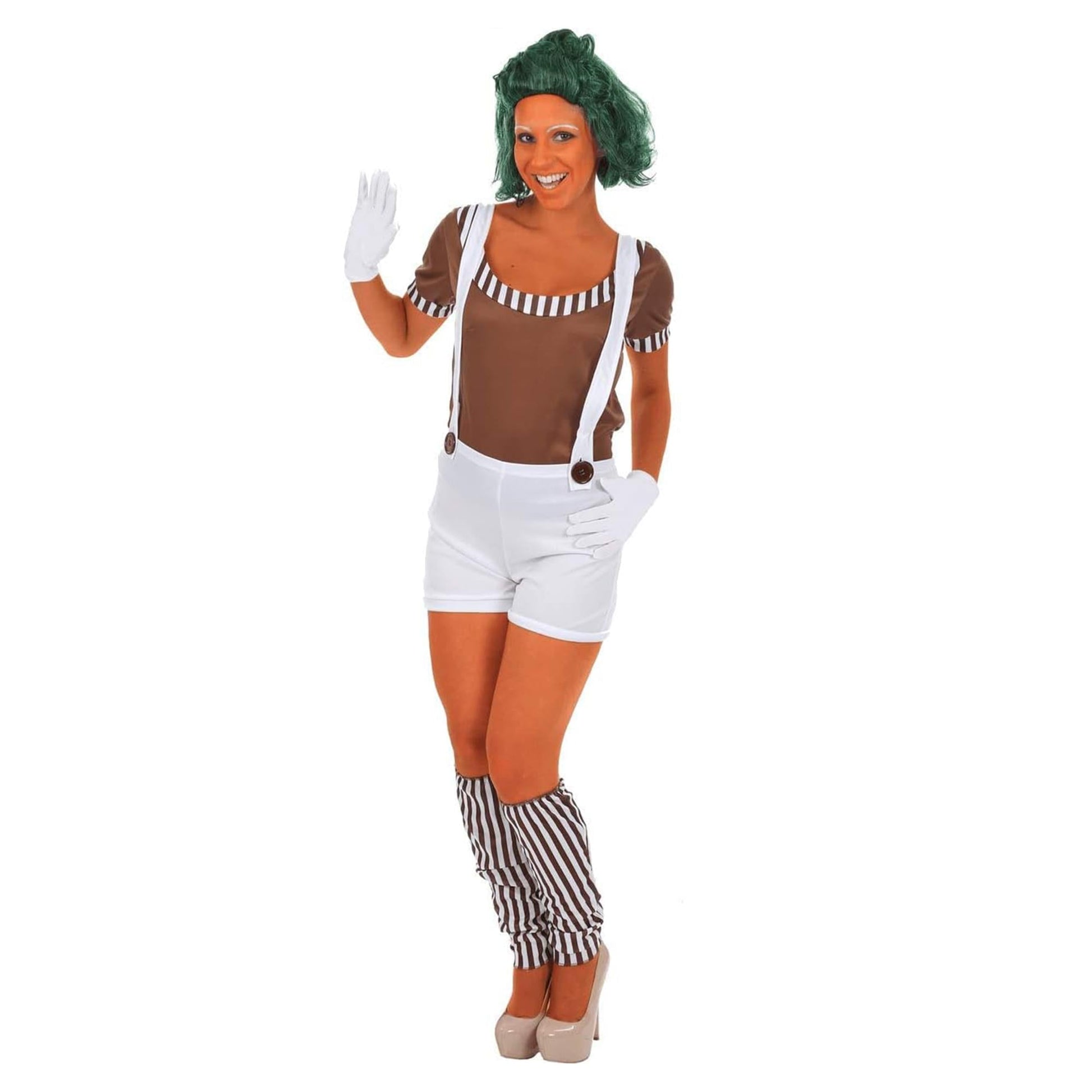 Chocolate Worker/Oompa Loompa Women's Costume - Medium