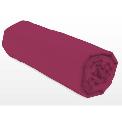 Fitted sheet - LOVELY HOME - LH71617 - 90x190+25 cm - Fuchsia