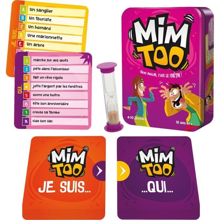 Mimtoo|Asmodee - Card and imagination game - from 6 years old