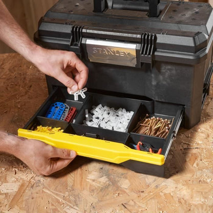 STANLEY Touch latch box 48cm with empty drawer