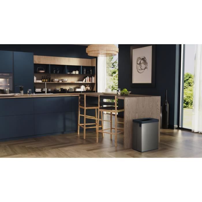 Recycling bin - VERTO - CURVER - 54 L - Pearl grey