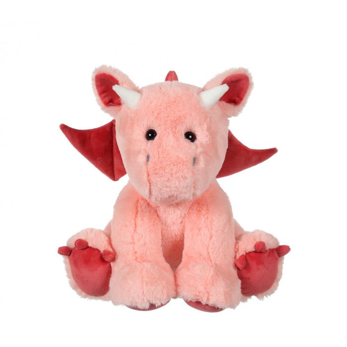 Plush - Gipsy Toys - Floppy Dragon - 30cm - Pink