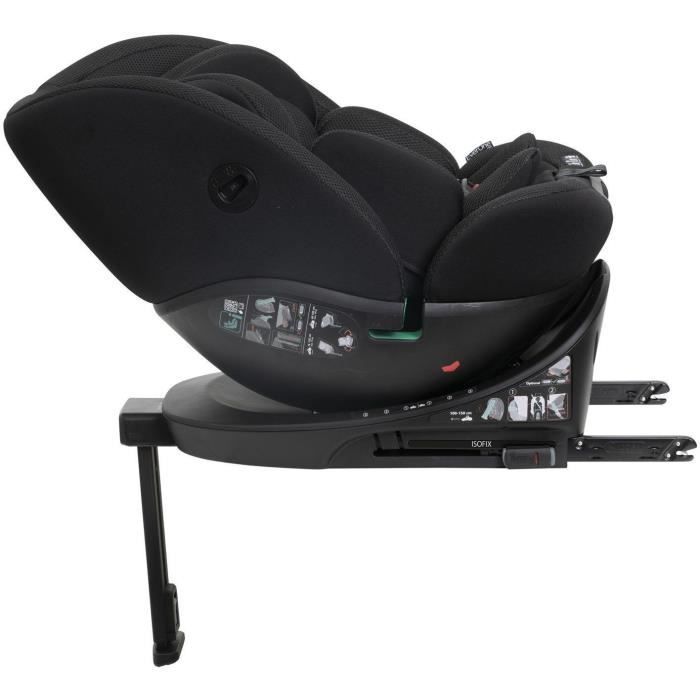 Car seat - CHICCO - EVERONE - Group 0/1/2/3 - I-Size - Swivel - Reclining - Reducer - Black