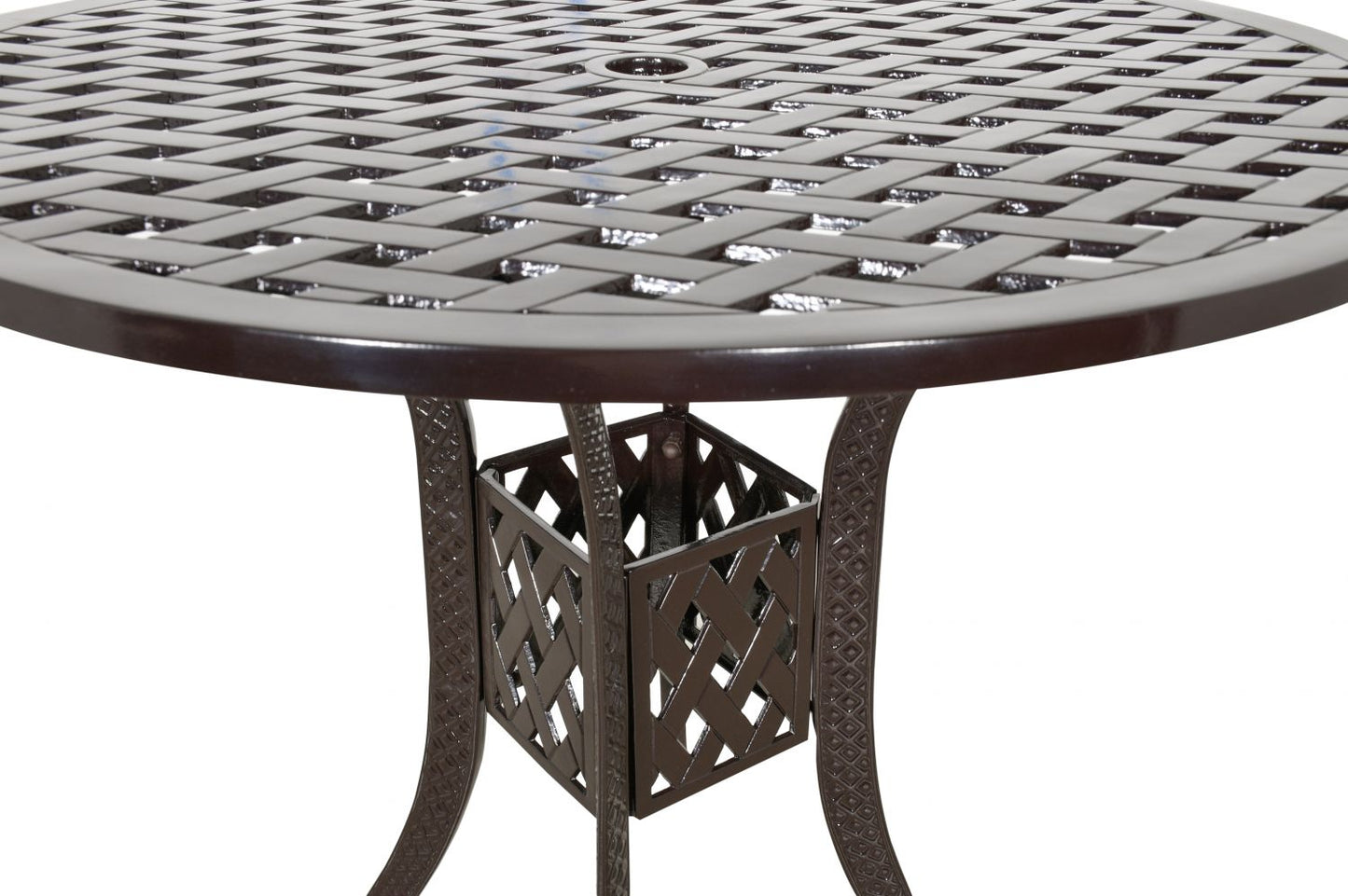 Savannah Outdoor Aluminum Round Bar Table