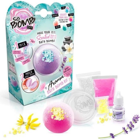 CANAL TOYS - So DIY - Kit individually for effervescent bath bomb - Aromatherapy - So Bomb - Bath Bomb 1 pack - BBD 038