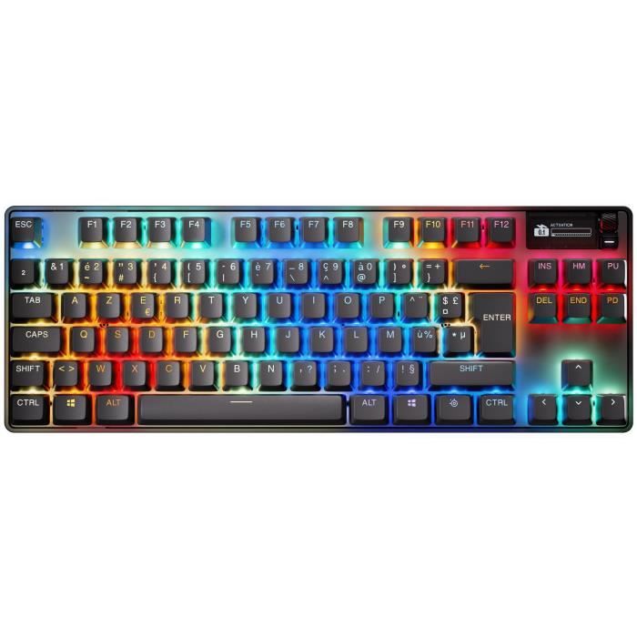 Wireless Mechanical Gaming Keyboard - STEELSERIES - APEX PRO TKL GEN 3 - Black