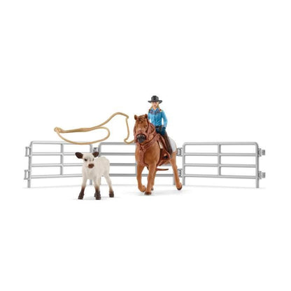Schleich - Cowboy team and their lassos - 42577 - Farm World range