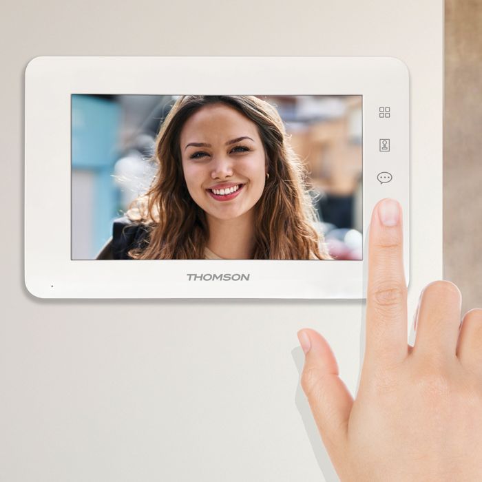 Videophone - THOMSON - 2-wire color - 7" screen - Dual Tili control