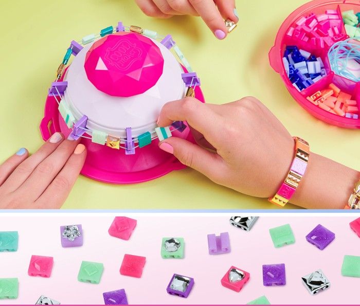 SPIN MASTER COOL MAKER - POP STYLE PACK STRASS AND GLITTER Pop Style Bracelet Machine