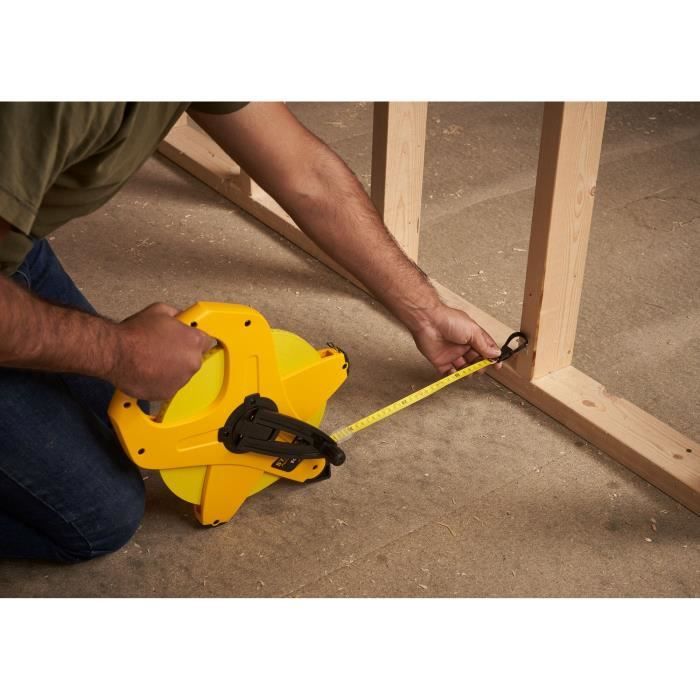 STANLEY Tape Measure 100mx12,7mm Powerwinder