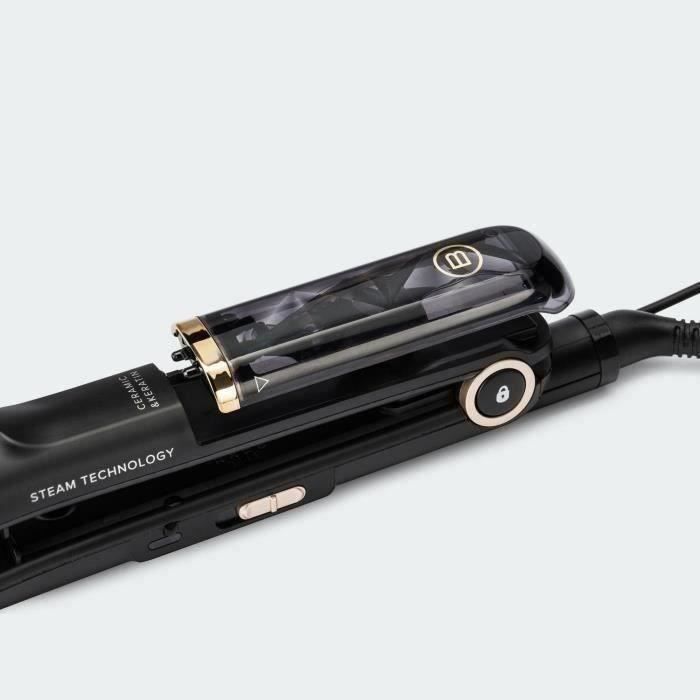 Steam Straightener - Bellissima - My Pro Steam B28 100 - Protection and Shine - 3 Temperatures - Suitable for All Hair Types