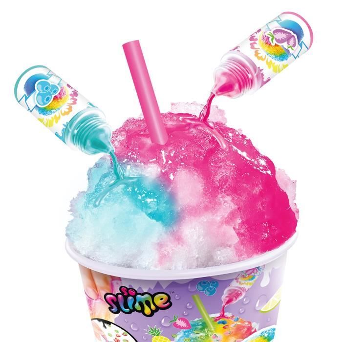 Canal Toys - SO SLIME DIY - Slime Ice Mega Cup - With 2 scented dyes, 1 spoon and decorations - SSC 300