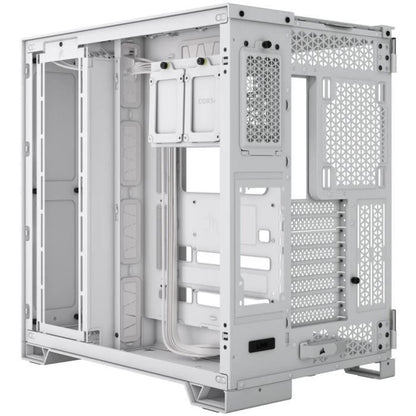 PC case - CORSAIR - 6500D Airflow Dual Chamber Super Mid-Tower - White