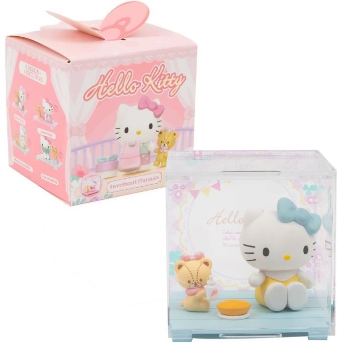 Figure + accessories - GPTOYS - HELLO KITTY - HKT38 - Sweetheart Playmate Series - Random model - 4.5 cm - From 3 years old