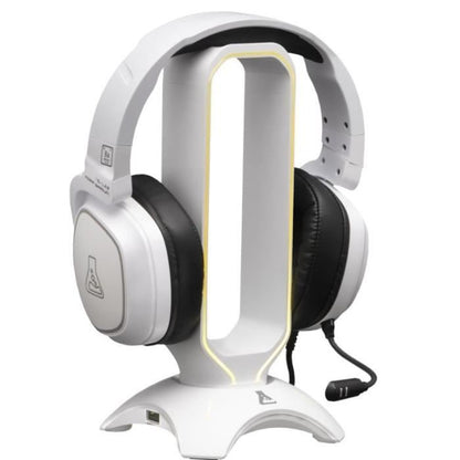 Headphone/Headset Stand - THE G-LAB - K-STAND RADO - RGB USB - White