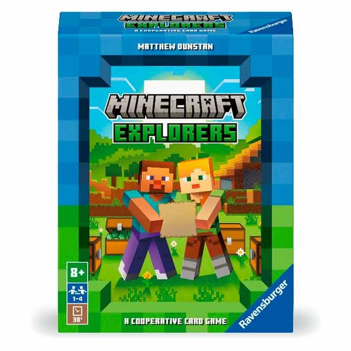 Spanish Minecraft Explorers card game