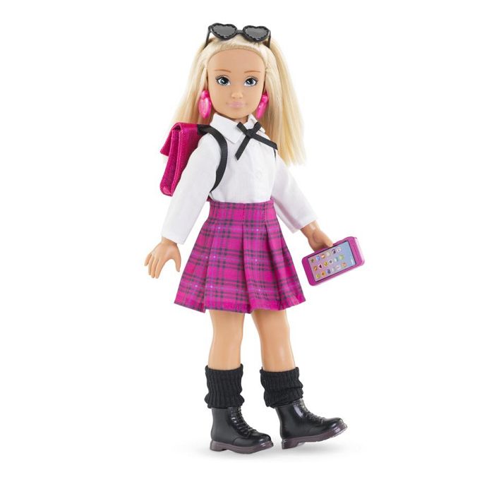 Doll accessories - COROLLE - English College Dressing - 8 accessories - from 4 years old
