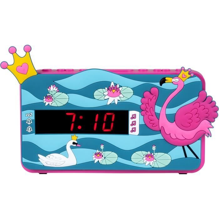 BIGBEN R15PRINCESS3D Bluetooth Speaker Alarm Clock Face 3D Effect Decor Princess