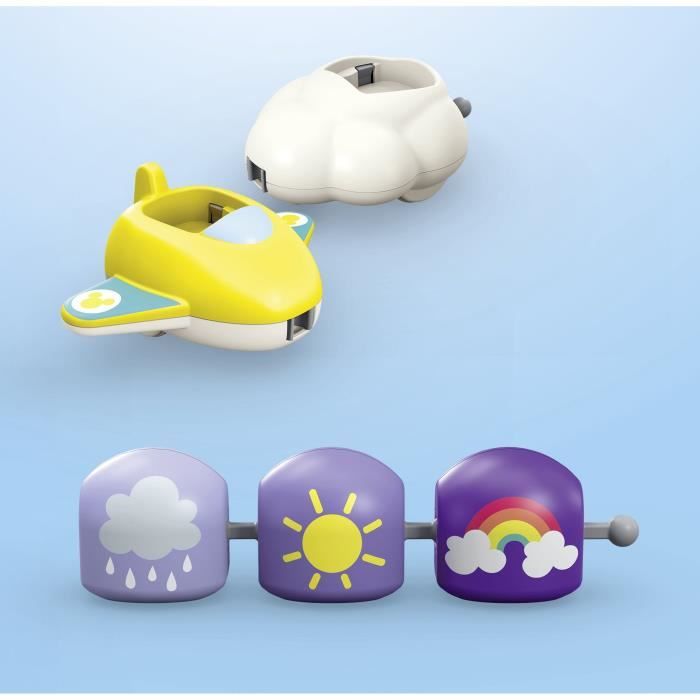 PLAYMOBIL 71697 Mickey and Minnie's Cloud Train - Disney - Includes Minnie, Mickey and a cloud plane-train - Ages 1 and up