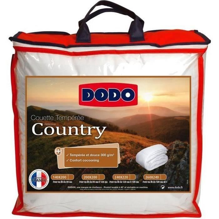 DODO Country Tempered Duvet - 240 x 260 cm - White