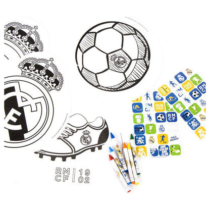 Real Madrid Colouring activity book