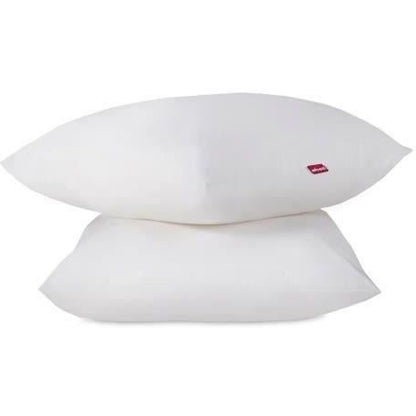 Abeil Lot of 2 soft pillows - 60 x 60 cm - White