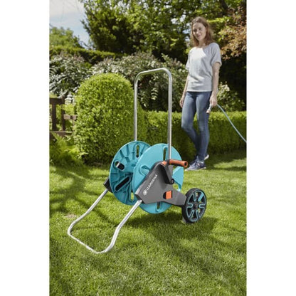 Gardena Dévidoir Cleverroll Size M-Max 60m length-For medium garden-Delivered with united kit-5 years warranty (18510-20)