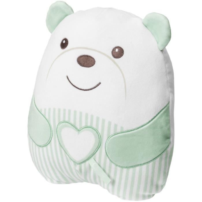 Soft Teddy Bear Plush - CHICCO - Green - From birth