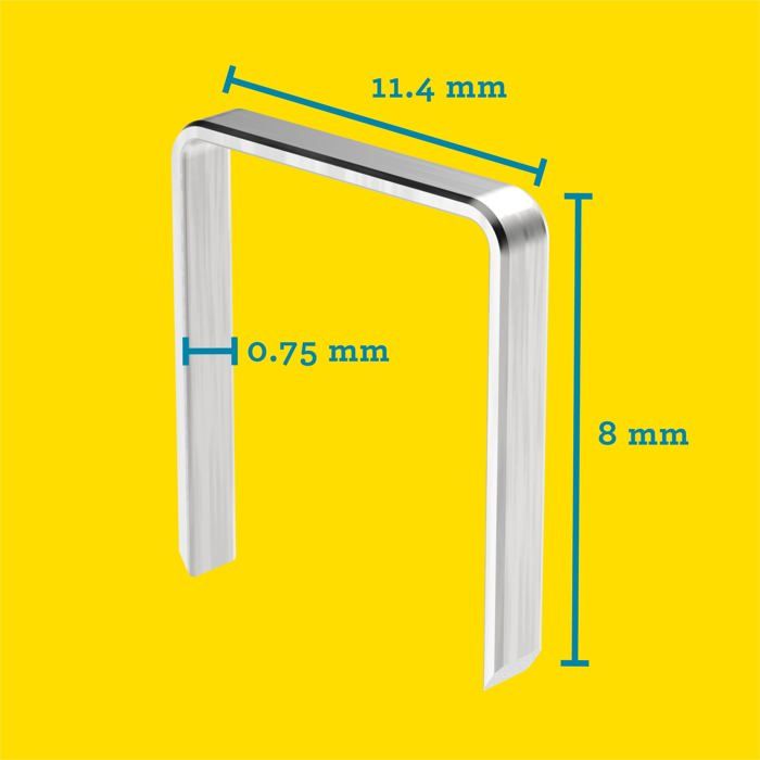 RAPID 5000 staples n ° 53 Rapid staples 8mm