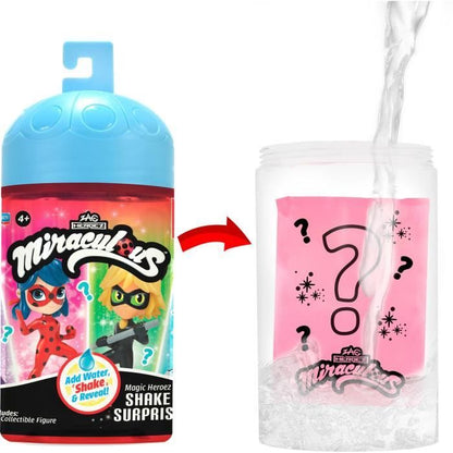 Chibi Color Change Surprise Dolls 10 cm - Miraculous Ladybug - BANDAI - Random character