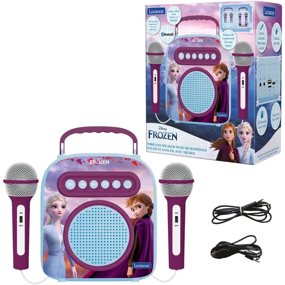 Disney Frozen portable karaoke suitcase
