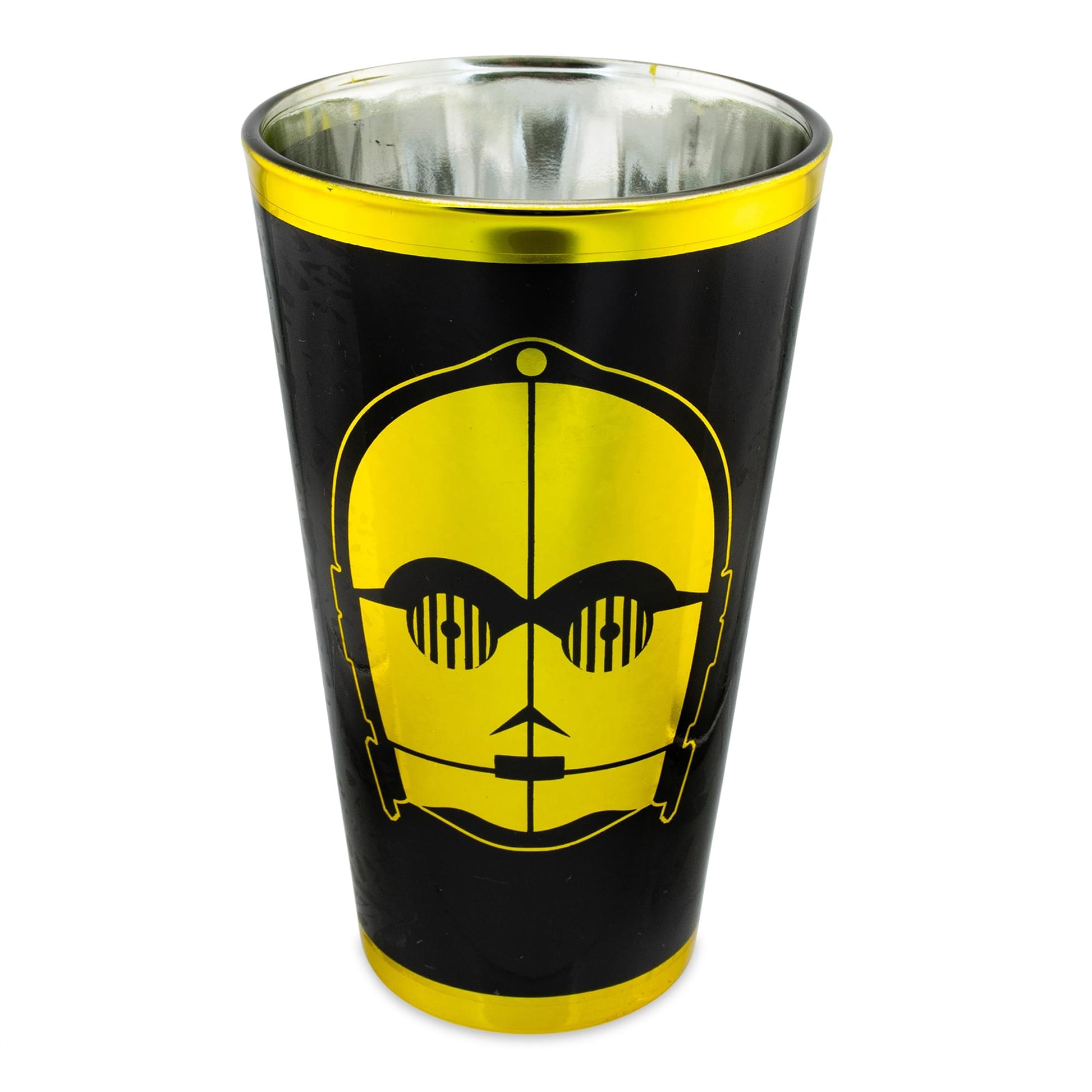Star Wars C3PO Chrome Pint Glass