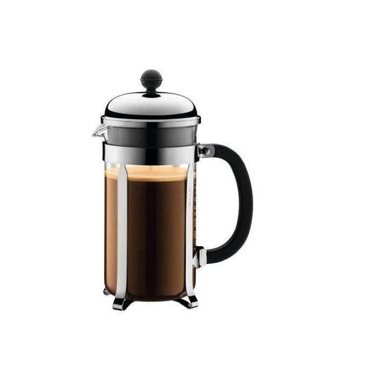 Chambord - Bodum piston coffee maker, 8 cups, 1.0 l, stainless steel
