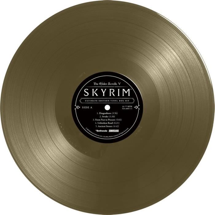 Vinyls - The Elder Scrolls V: Skyrim - Ultimate Gold Edition Vinyl Box Set - 4LP