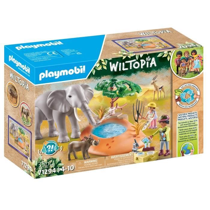 PLAYMOBIL 71294 Explorers with savannah animals - Wiltopia