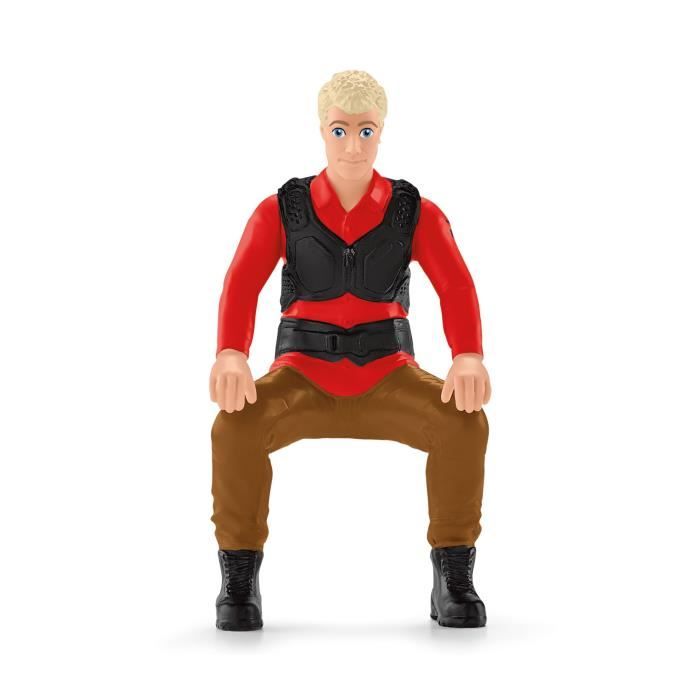 Schleich - Flight on Quad against Velociraptor - 41466