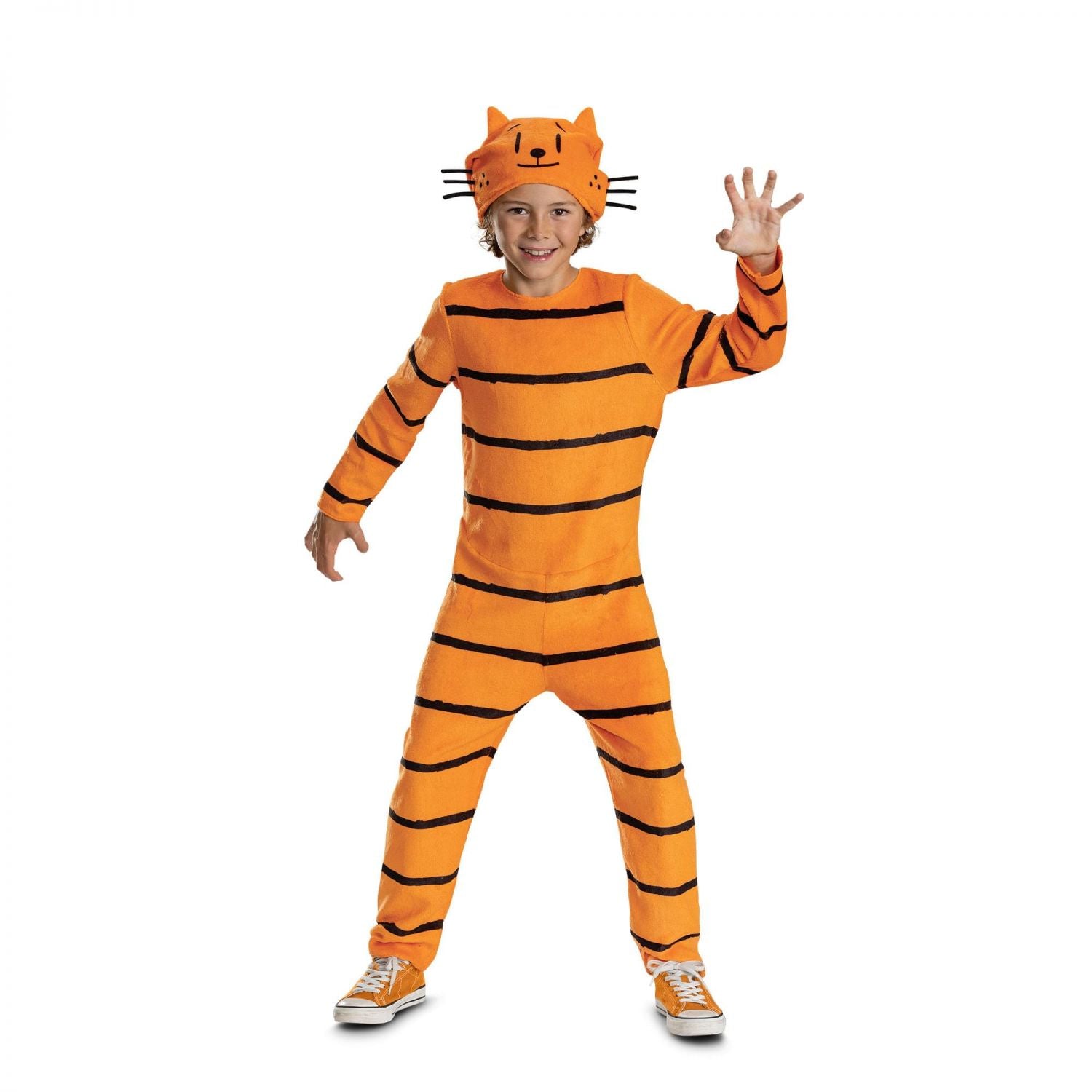 Dog Man Lil' Petey Hooded Child Costume Jumpsuit | X-Small 3T-4T