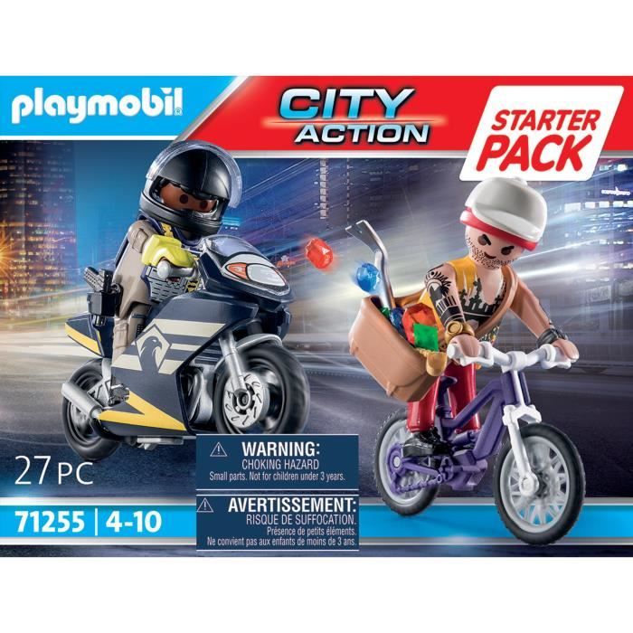 Playmobil - 71255 - City Action - Starter Pack Agent and Thief
