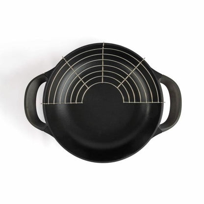 Electric wok - LIVOO - DOC128N - 1500W - 4L, 6 people - Ø33 cm - Non-stick coating - Adjustable and removable thermostat