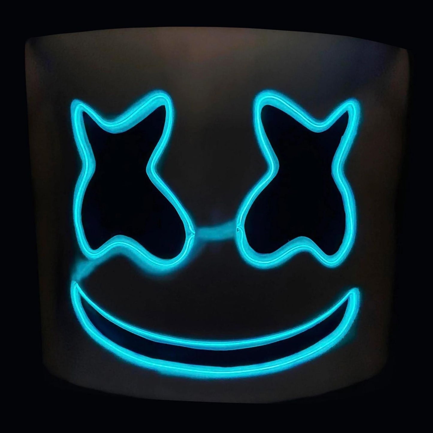 Marshmello EL Adult Costume Mask