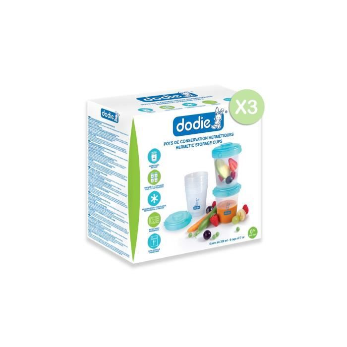 DODIE Set of 18 meal jars