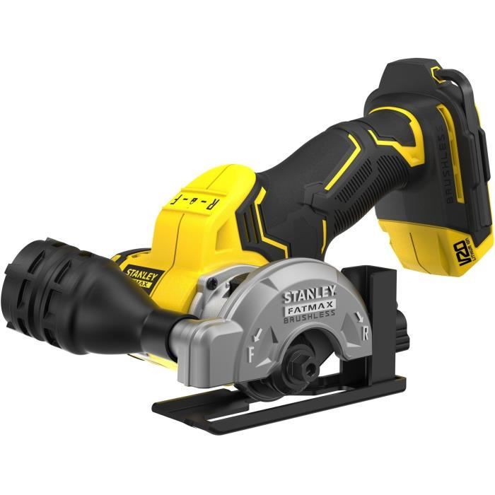 Mini Circular Saw - STANLEY FATMAX V20 - SFMCM300B-XJ - 75 mm Brushless - Lithium 18V - Without Battery