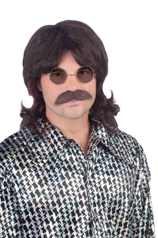 80's Mullet Adult Costume Disguise Kit One Size