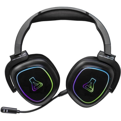 Gaming Headset - THE G-LAB - KORP-PROMETHIUM - Wireless + Bluetooth - Compatible with PC, PS4, XboxOne - Black