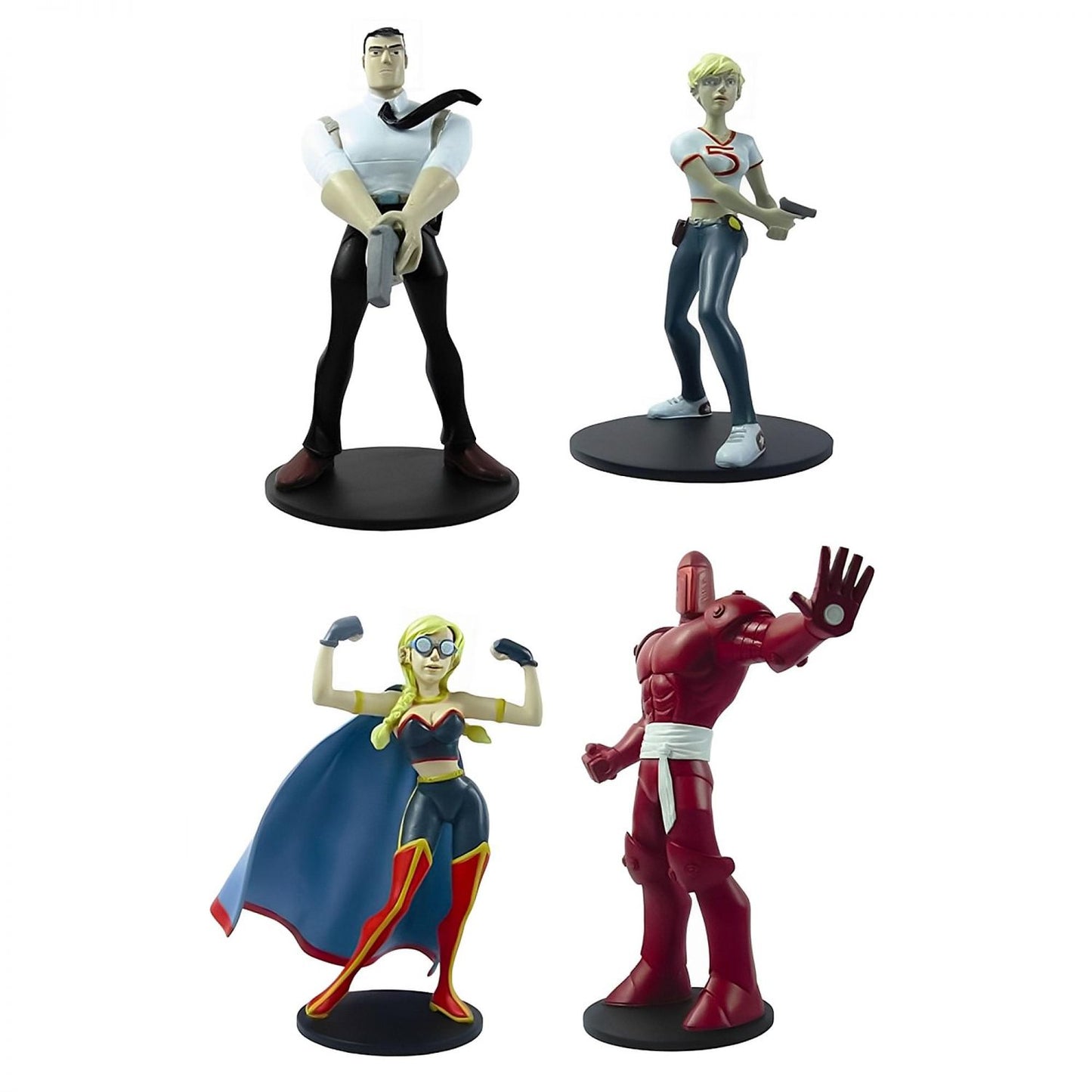 Dark Horse Comics Powers Vinyl Figure 4-Pack Set