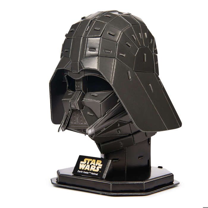 Spin Master Puzzle 4D Build Star Wars Star Wars Darth Vader Helmet 3D model figurine to assemble