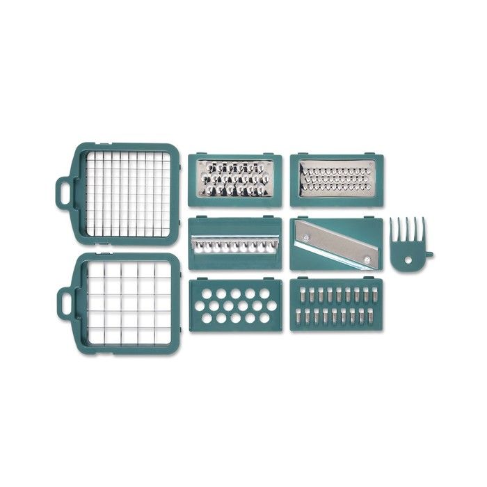 Multifunction mandolin - Livoo - MEN435 - 8 stainless steel blades - 1.5 L collection tray - Safe to use