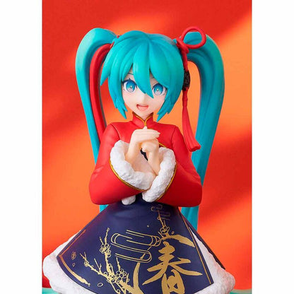 Hatsune Miku Character Vocal Series Hatsune Miku Sourxuan Chinese New Year Pop up Parade figure 17cm