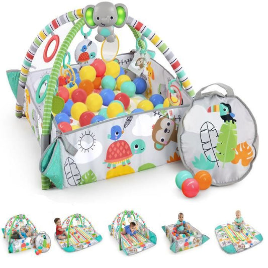 BRIGHT STARTS Play mat 5 in 1 - your way ball play  activity gym & ball pit - Totally